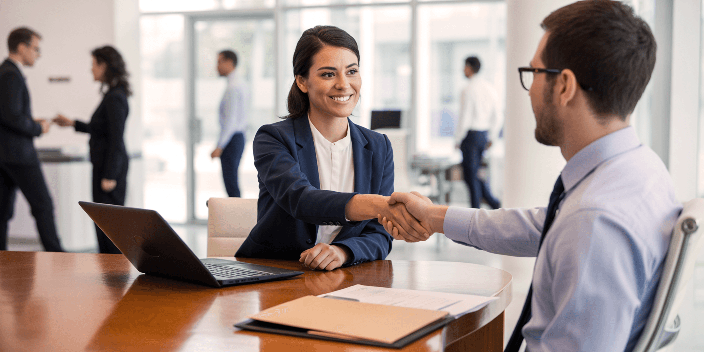 ZNAPP Stellenanzeigenpakete: Effiziente Personalbeschaffung für Zeitarbeit Erfolgreiche Personalbeschaffung Stellenanzeigenpakete - Professionelles Business Meeting für Arbeitnehmerüberlassung und Personalvermittlung mit modernem Recruiting